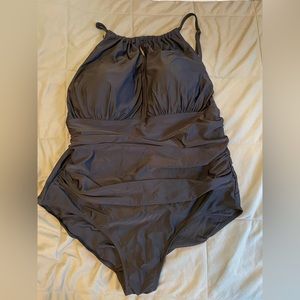 Swimsuit for all - Black One Piece - size 24